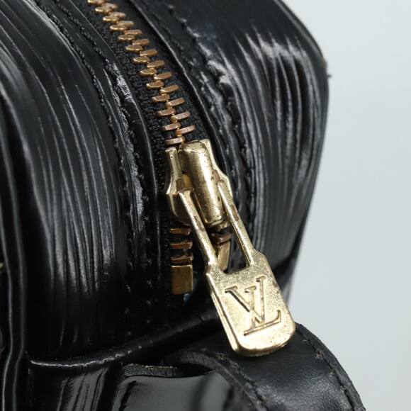 LOUIS VUITTON Epi Jeune Fille MM Shoulder Bag Black M52152 - Picture 9 of 16